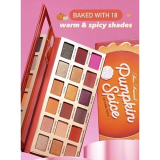 Too faced - 2022 bảng phấn mắt 18 ô too faced pumpkin spice second slice eyeshadow palette 0.88g x18