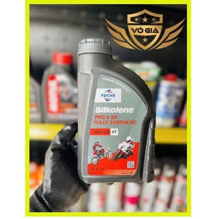 Nhớt Fuchs Silkolene Pro 4 10w40 1L dùng cho xe côn tay Raider Satria WInner Sonic