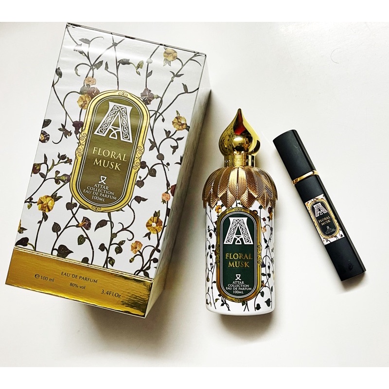 mẫu thừ nước hoa attar floral musk 10ml dạng xịt
