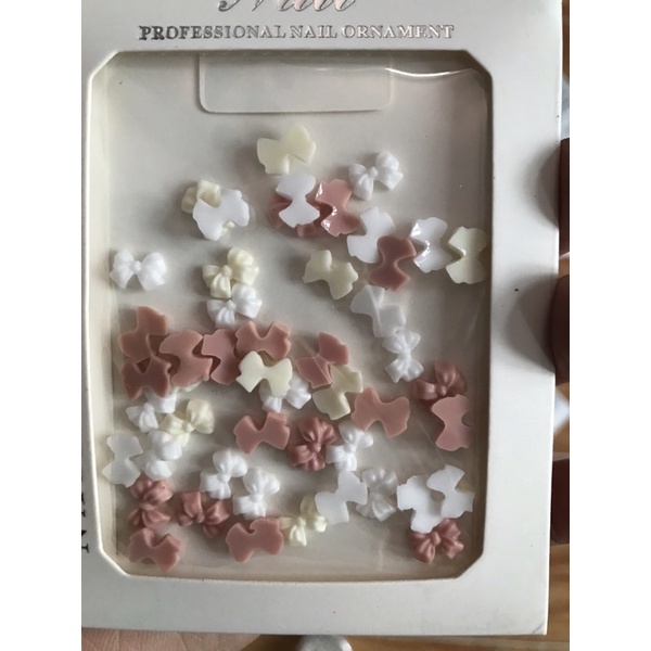 Charm Nơ Đính Móng Phụ Kiện Nail