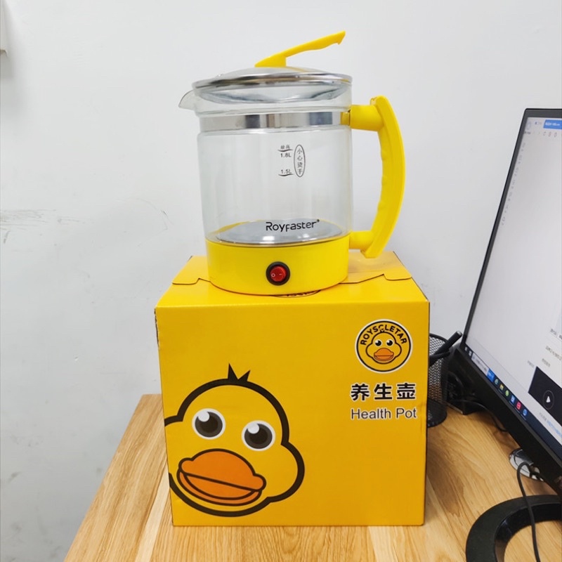 Ấm đun siêu tốc bình nấu nước siêu tốc thủy tinh 1.8L