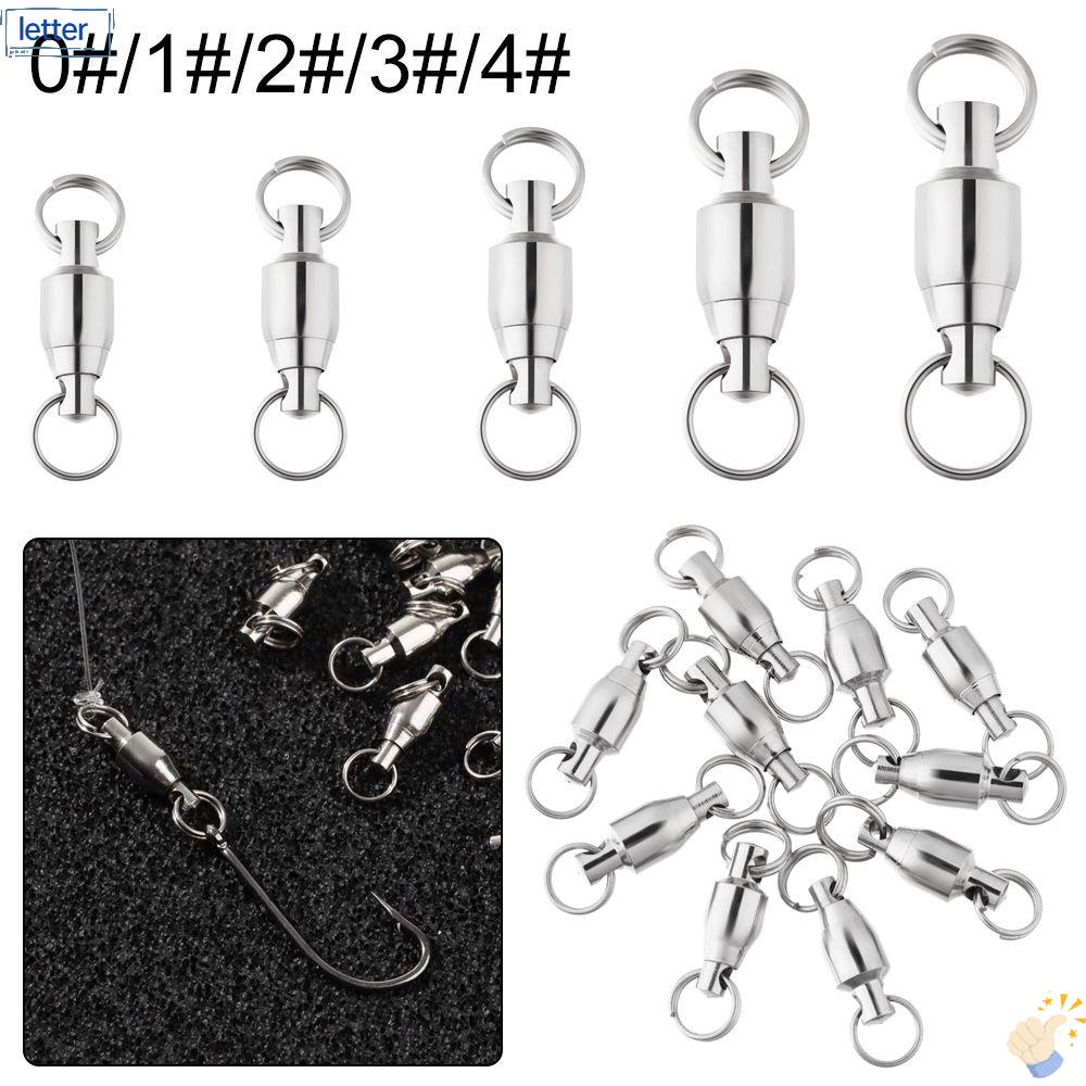 Bộ 10 Móc Câu Cá Size 0 Mới# Bộ Chuyển Đổi Từ 4 Sang 4 Cây# Vòng Bi Chất Lượng Cao Chuyên Dụng