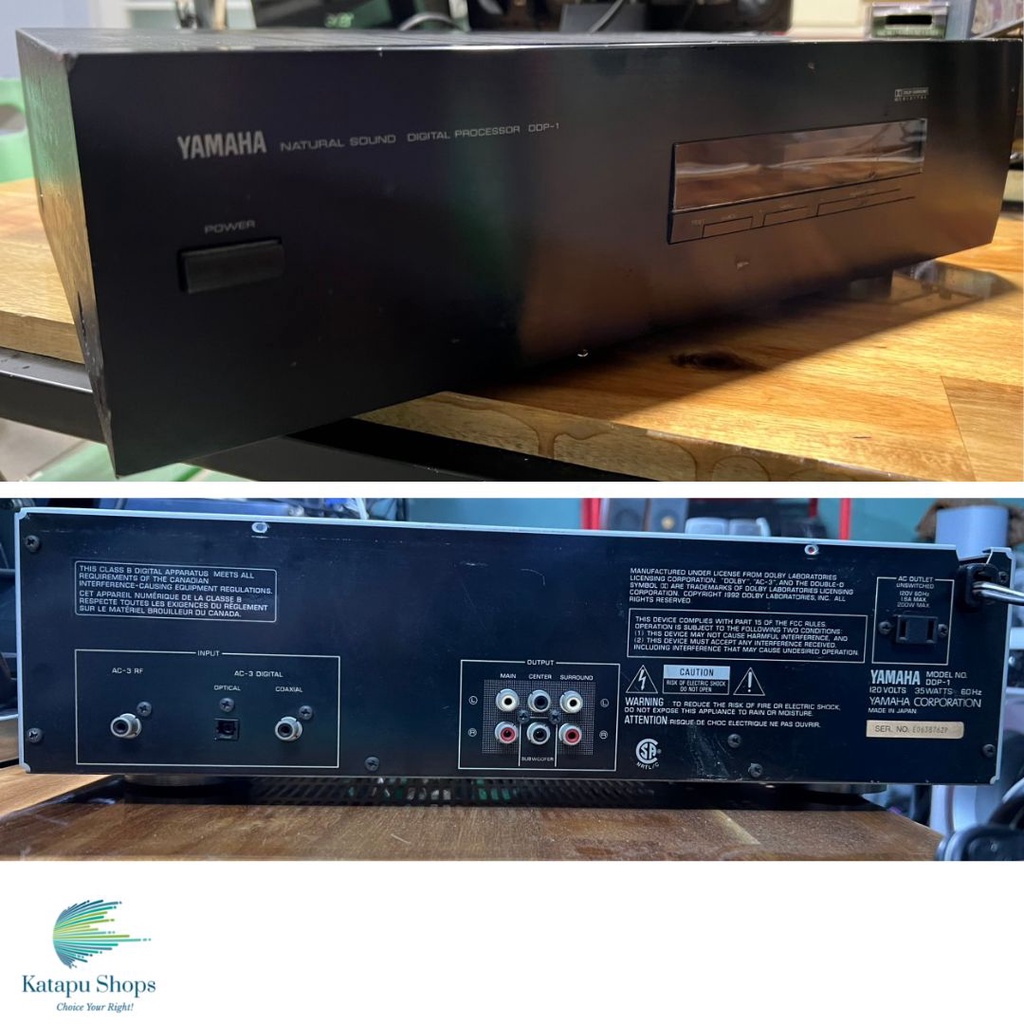 Máy nghe nhạc, giải mã xem phim AC3 Yamaha chuẩn Dolby Surround digital