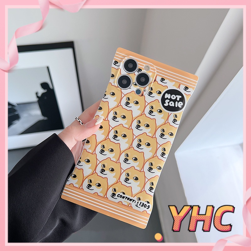 Ốp Điện Thoại Silicon Hình Chú Chó Shiba Cho Iphone 6 / 6S / 6splus / se / 7 / 7plus / 8 / 8plus / X / xs / xsmax / 11 / 12 / 13 / 14 / Plus / pro max-4001