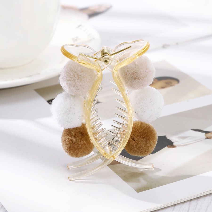 Kẹp Tóc Đuôi Ngựa Bằng Nhựa Nhiều Màu Sắc Phong Cách Hàn Quốc Dành Cho Nữ