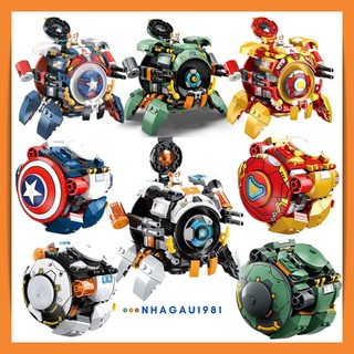 Đồ chơi lắp ráp mô hình robot wrecking ball hamster lắp ráp robot shop nhagau1981