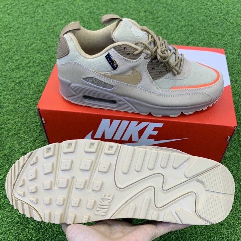 Giày Air Max 90 Brown Nâu Đế Khí SC