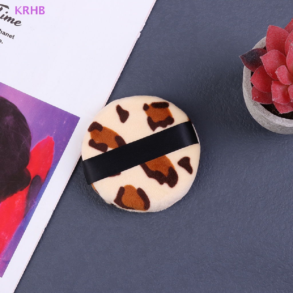 Mút Trang Điểm KRHB Họa Tiết Da Báo Chuyên Dụng Cho Trang Điểm
