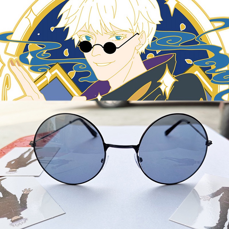 Mắt Kính Đen Hóa Trang Nhân Vật Anime Jujutsu Kaisen Gojo Satoru