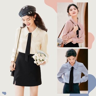 Áo sơ mi buộc nơ Eifini
