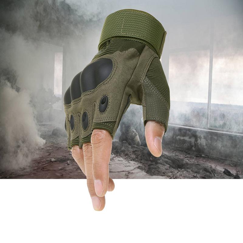 Găng Tay Nửa Ngón Dùng Lái Xe / Chơi Thể Thao / Câu Cá