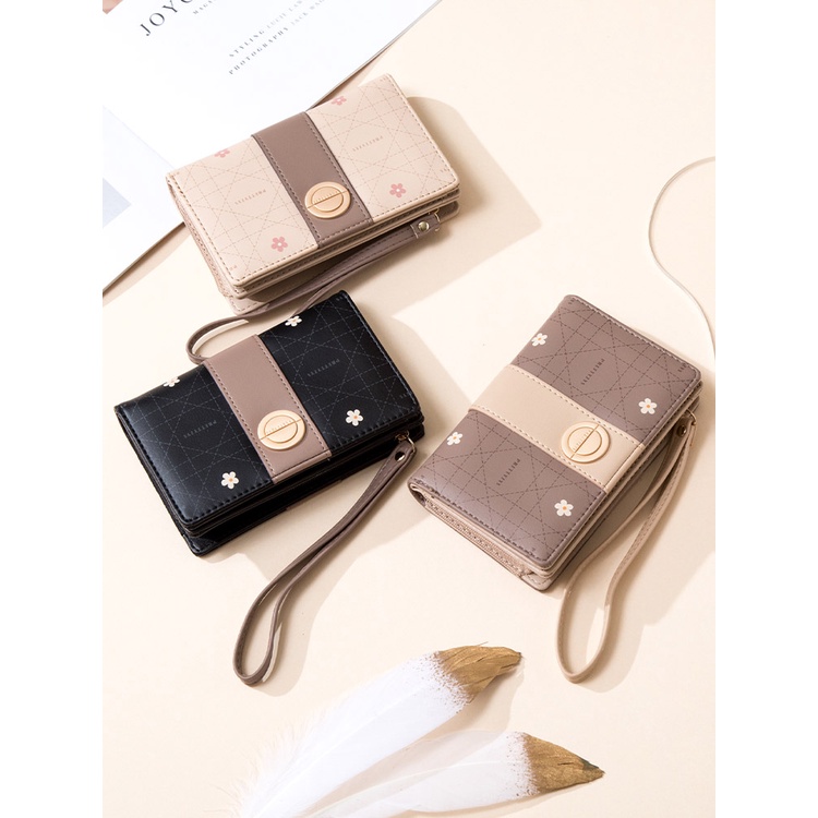 Ví Gấp Cỡ Vừa Đa Năng Thời Trang Cho Nữ