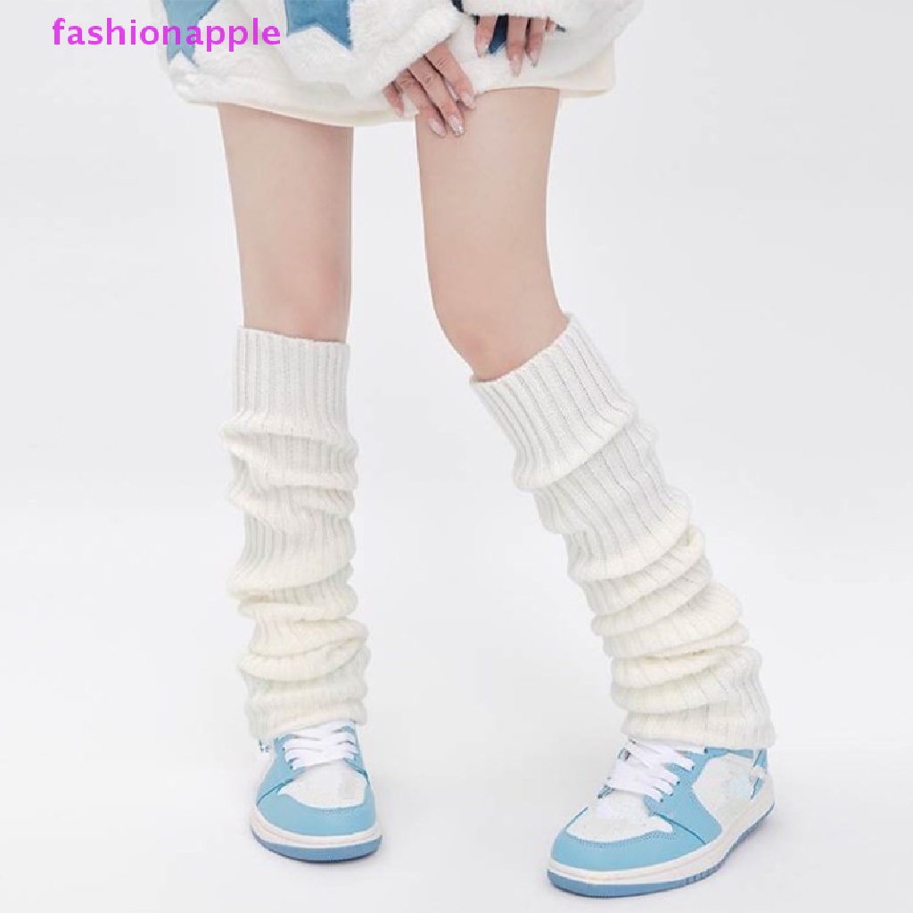 Vớ Dài Đan Len Giữ Ấm Chân Thời Trang Thu Đông Cho Nữ