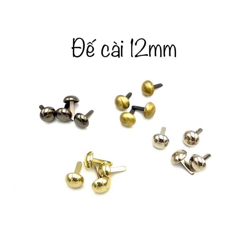 Đế cài túi 12mm (Túi 4 cái)