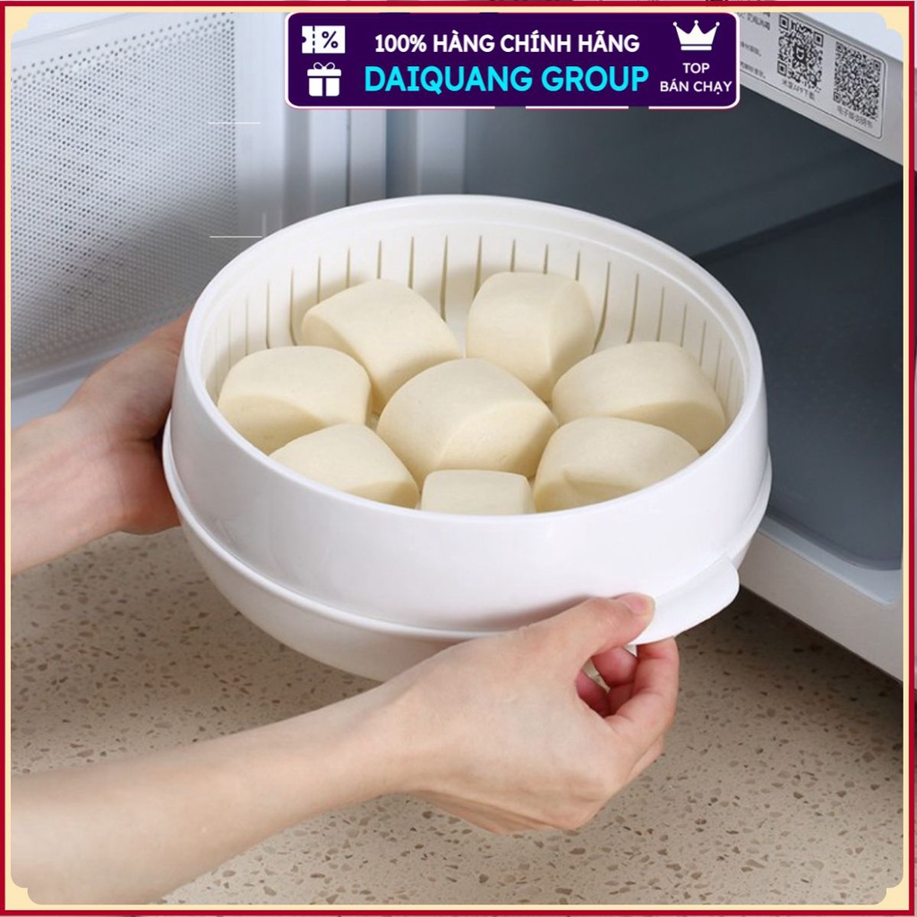 LỒNG HẤP BÁNH BAO, THỨC ĂN BẰNG LÒ VI SÓNG TIỆN DỤNG CHẤT LIỆU NHỰA ABS CAO CẤP