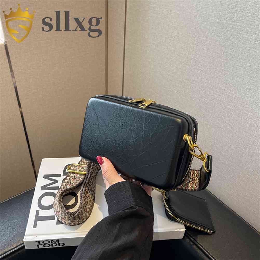 Túi Da Đeo Chéo 2 Trong 1 Thời Trang Cho Nữ