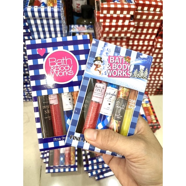 Xịt thơm toàn thân  set 5 ống 10ml siêu dễ thương,siêu thơm