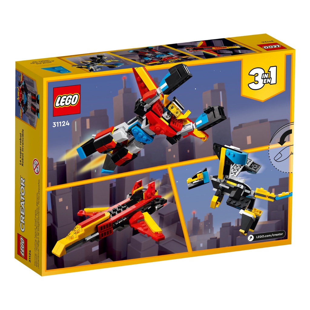 Lego 31124 - Siêu Robot  - Lego Creator 3in1 Chính hãng