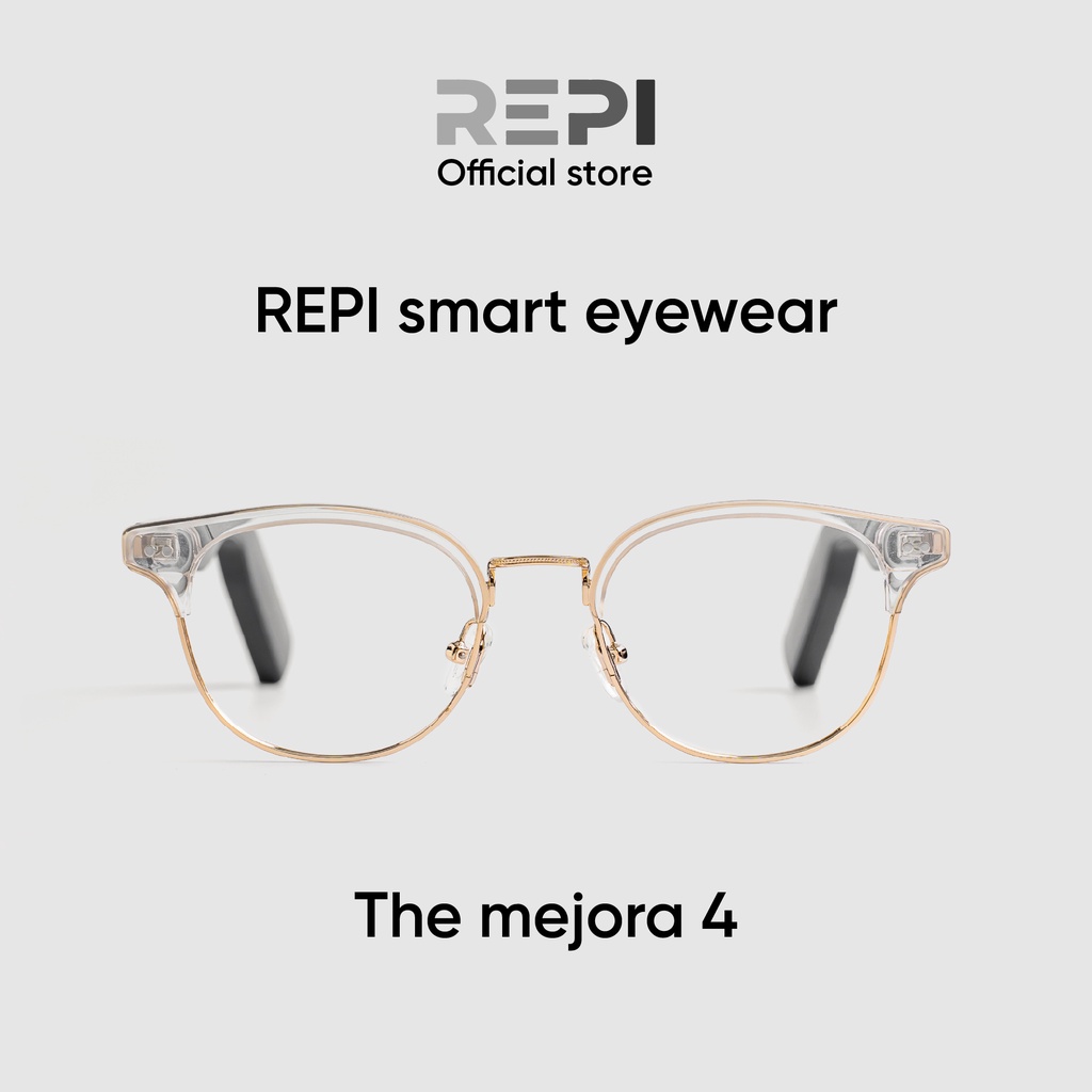 Kính Nghe Nhạc Repi Smart Eyewear -The mejora 04- Tích Hợp Loa Bluetooth - Nghe Nhạc - Nhận Cuộc Gọi - Nhiều Kiểu Dáng