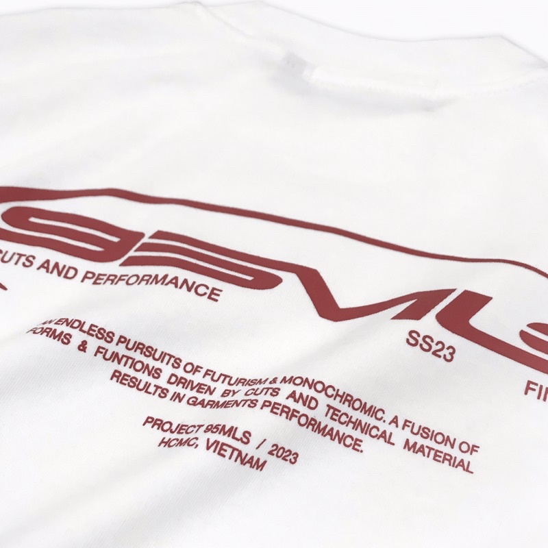 95MILES - ÁO THUN 280GSM RACE LOGO
