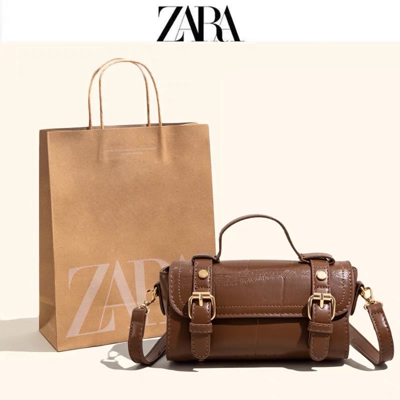 Zara Túi Xách mini Dáng Vuông Thời Trang Cao Cấp 2022