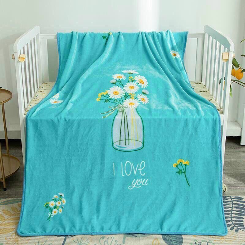 Chăn Lông Tuyết Cho Bé Đi Học,Chất Tuyết Nỉ Nhung Mềm Mịn  KT 1mx1m4