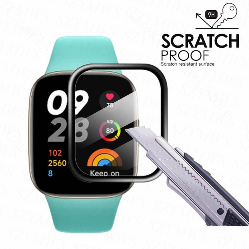 Miếng Dán Bảo Vệ Màn Hình 3D Bằng Hydrogel Mềm Chống Trầy Cho Redmi Watch 3 / 3 Active / 3 Lite