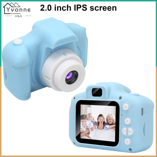 Máy Quay Video Kỹ Thuật Số Mini Thông Minh Hd Có Thể Sạc Lại Dành Cho Trẻ Em