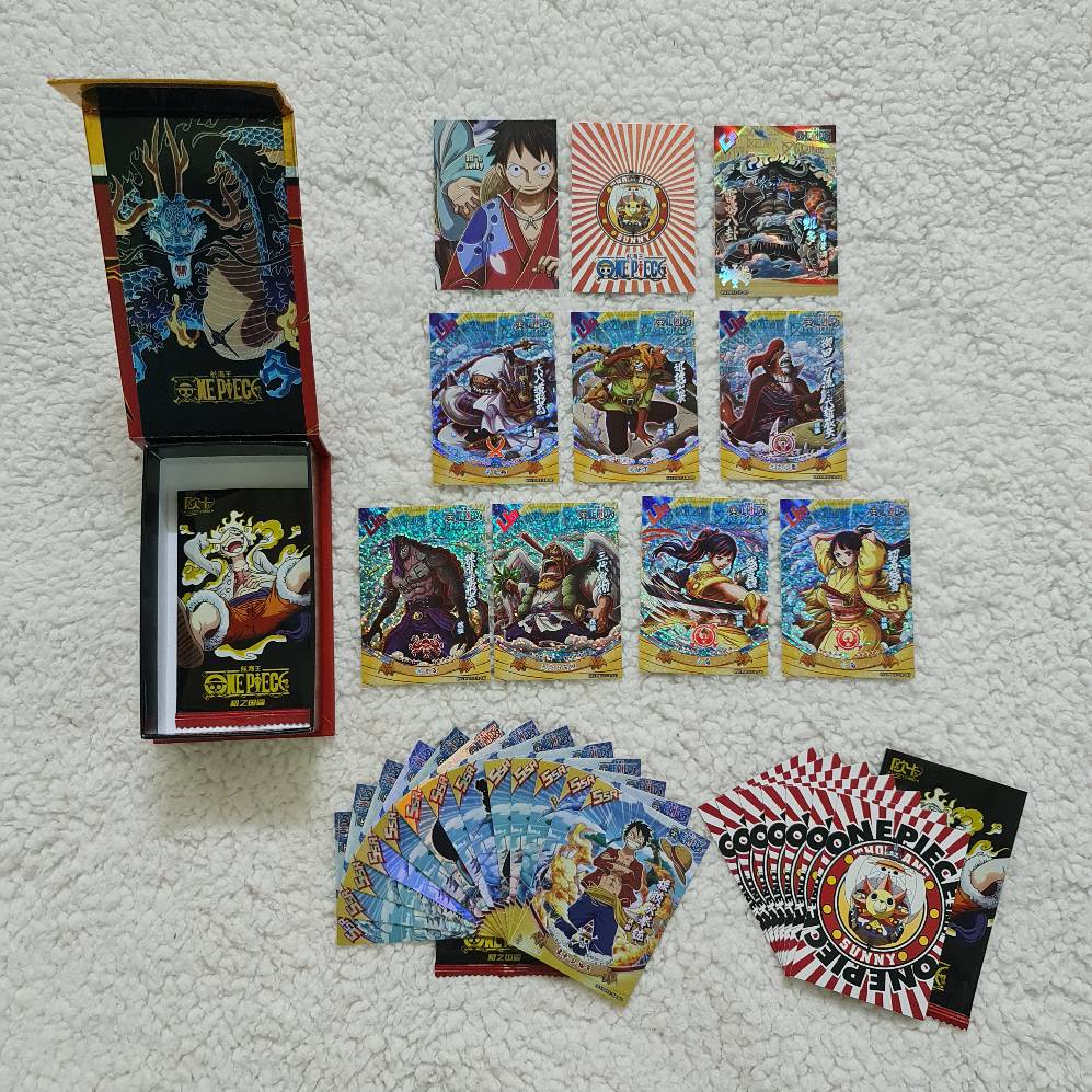 Pack ảnh thẻ ONE PIECE ĐẢO HẢI TẶC GEAR 5 set nhân phẩm card gacha anime chibi quà tặng
