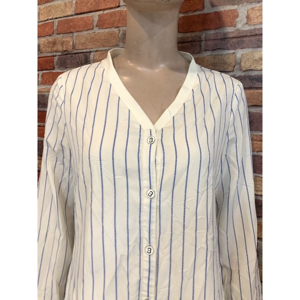 Đầm kẻ,size L ,2hand