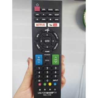 Remote điều khiển Tivi SHARP RM-L 1346