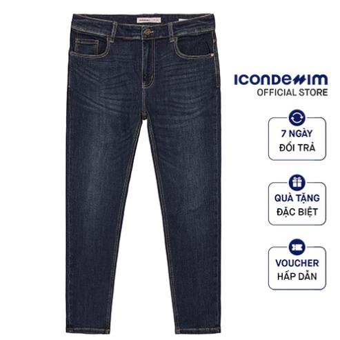 Quần Jean Nam Smart Jeans ICONDENIM Super Dark Blue QJID0121 !