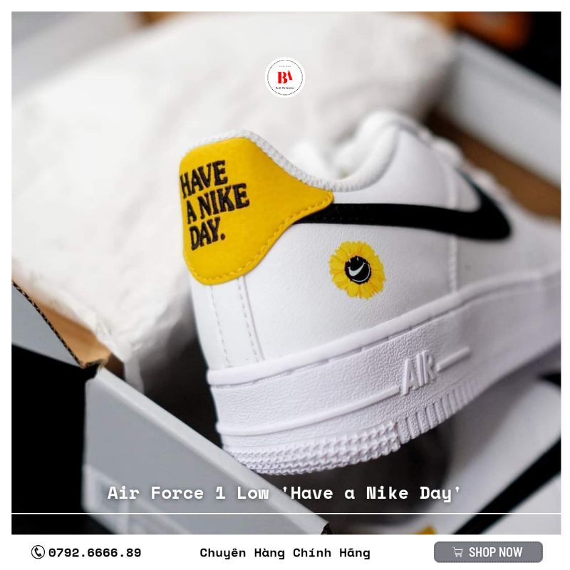 Chính Hãng Giày Air Force 1 Aura / Have a Ni.ke Day