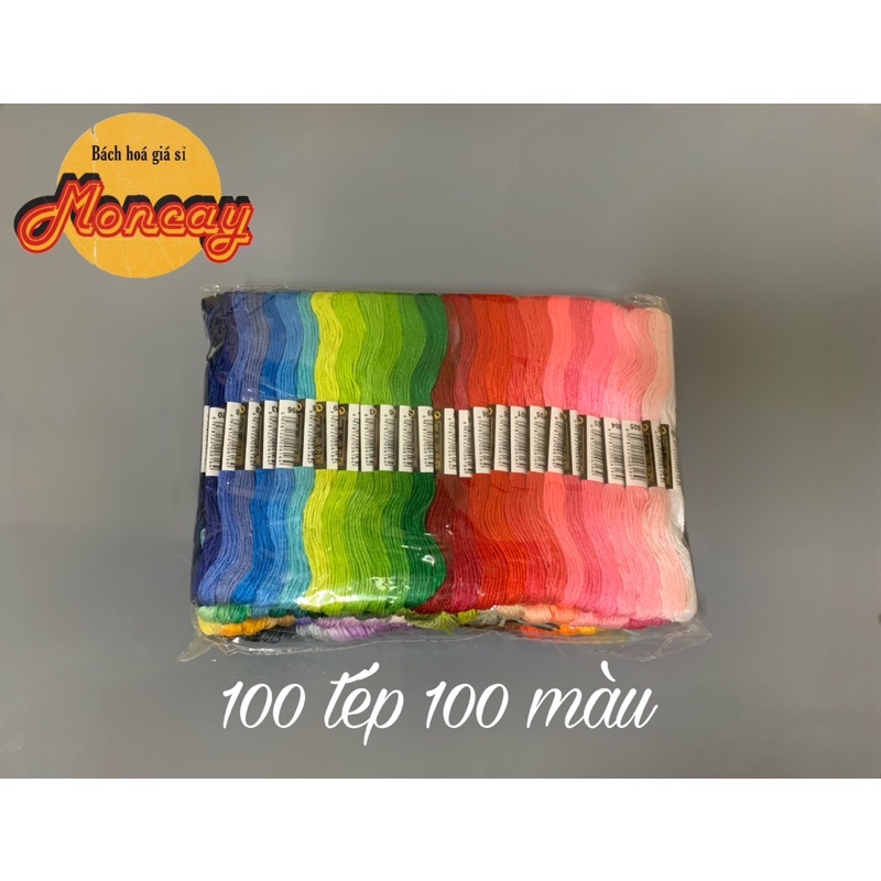 Set 150- 200 -447 tép chỉ thêu DC