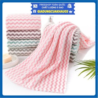 Khăn mặt lông mịn xuất hàn 30x50cm