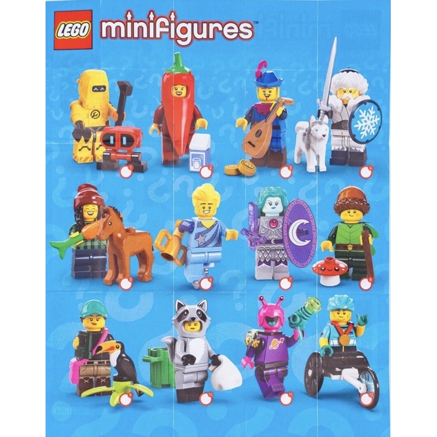 Lego minifigures series 22