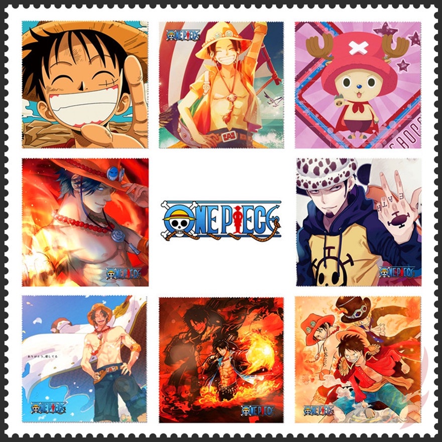 ❣️ 1 Dụng Cụ Vệ Sinh Mắt Kính Hình One Piece ❣️ Khăn Lau Kính / Màn Hình Điện Thoại / Ống Kính Tiện Dụng