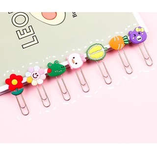 Ghim kẹp giấy hoa quả cute