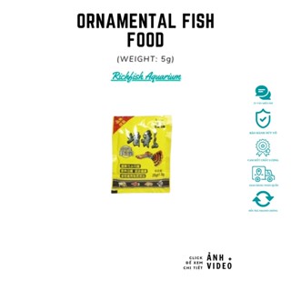 Cám cá 7 màu, cám dành riêng cho cá Guppy (Gói 18g)