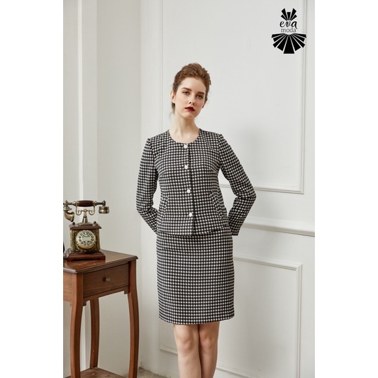 Vải mango hoạ tiết én