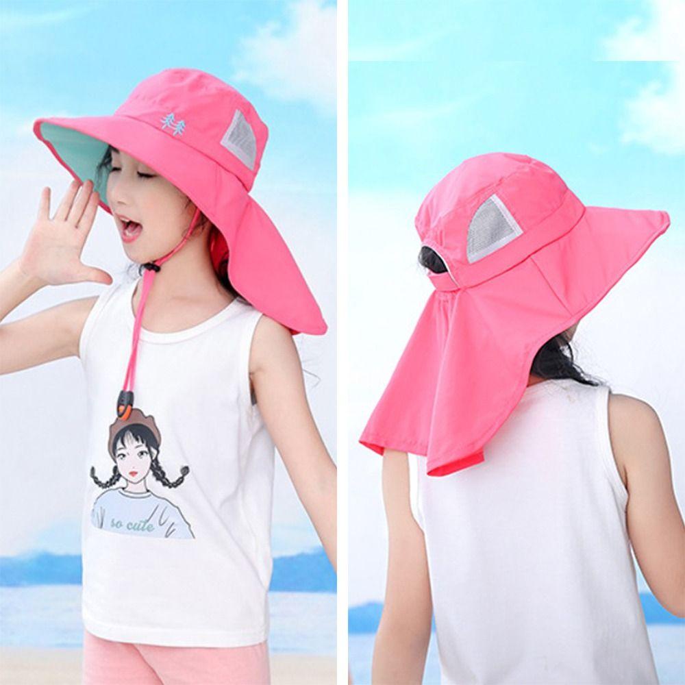 LAYOR1 Mũ Bucket Rộng Vành Chống Nắng Cao Cấp Thời Trang Dành Cho Bé