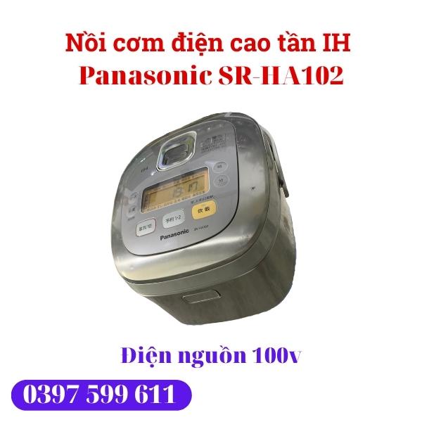 Nồi cơm điện cao tần Panasonic HA102 nội địa Nhật nấu đa năng zin nguyên bản Nhật bãi Phát Đạt BH 12 tháng