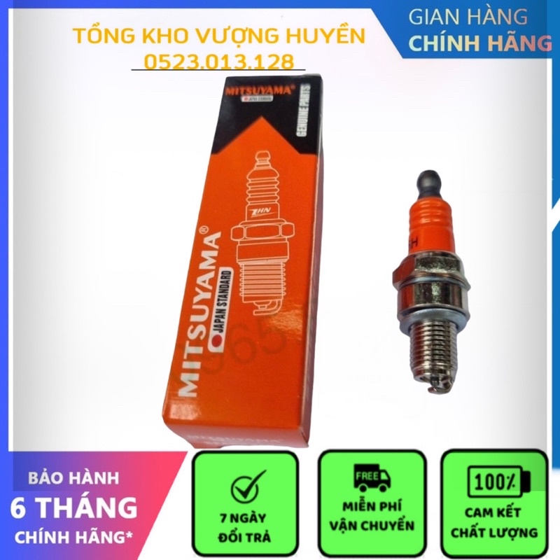 Bugi 4 thì  MITSUYAMA  dùng cho máy cắt cỏ honda gx35, gx25,... máy cưa 4 thì các loại ( hàng chất l