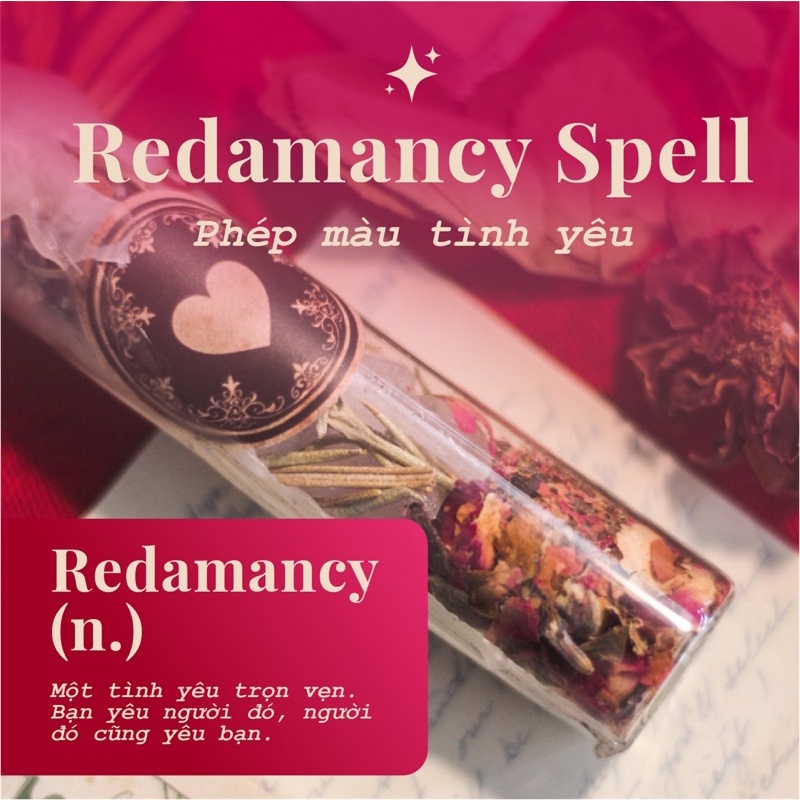 Redamancy Spell | Lọ ma thuật thu hút tình yêu vĩnh cửu