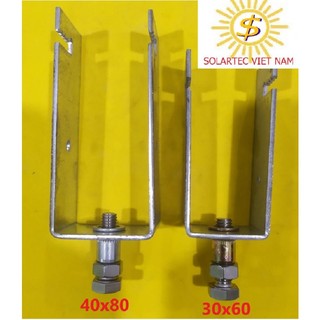 Pát U kẹp U kẹp xà ghồ kẹp dưới pin mặt trời - U4080