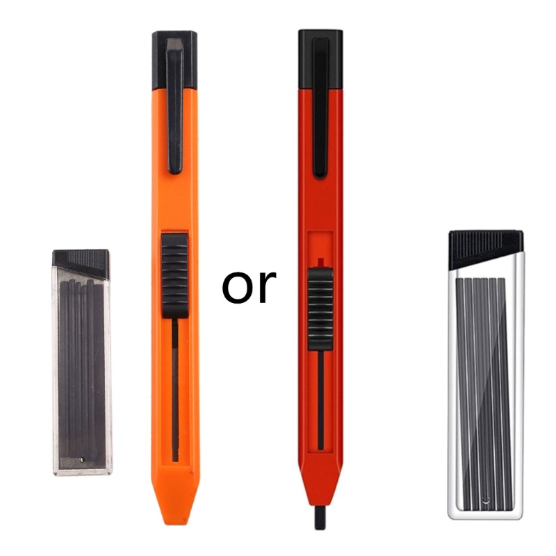 Bộ Bút Chì Bấm 4.0mm Có Thể Tái Sử Dụng Cho Thợ Mộc