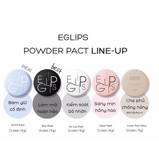 Phấn phủ Eglips Pore Blind Powder kiềm dầu