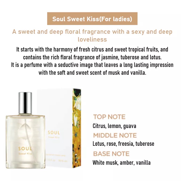 Soul Eau De Parfum Natural Spray 30ml