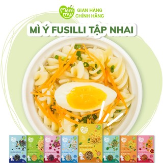 Mì ăn dặm cho bé tập nhai Fusilli hữu cơ MĂMMY hộp 100g