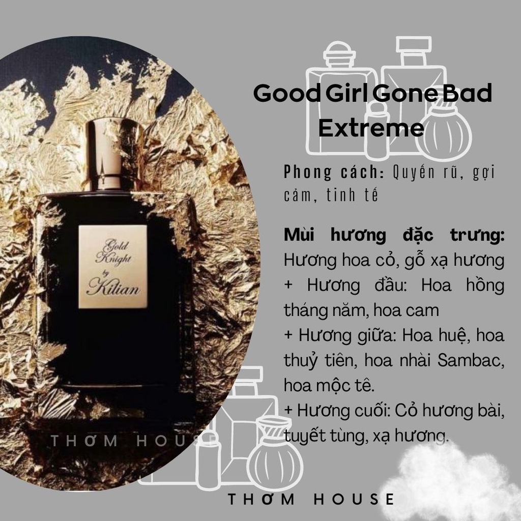 Chính hãng Nước hoa nữ chiết kilian đen 10ml bản đặc biệt nước hoa nữ cuốn hút ngọt ngào thơm house - C6 | BigBuy360 - bigbuy360.vn